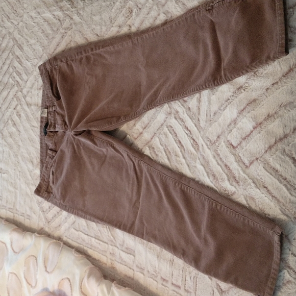 J. Crew Pink Corduroy Zip Ankle Pant Stretch Casual Skinny CUTE! - Picture 2 of 5